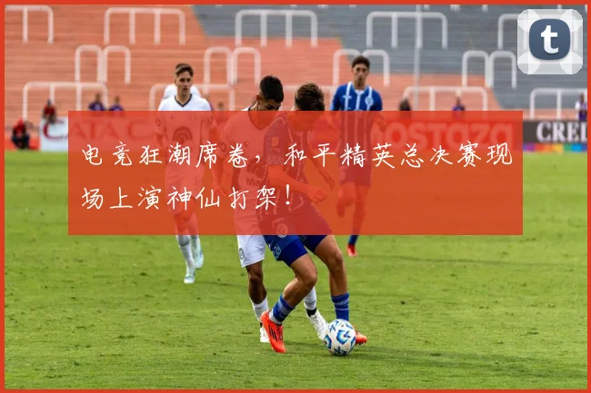 电竞狂潮席卷，和平精英总决赛现场上演神仙打架！